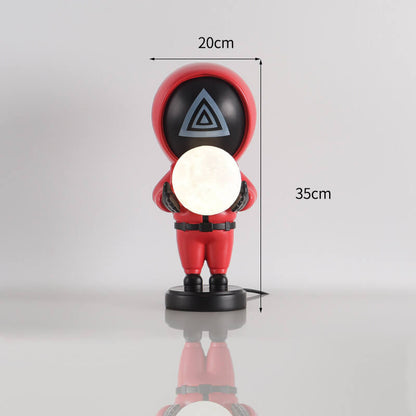 Lampe de bureau créative Lighteme Moon