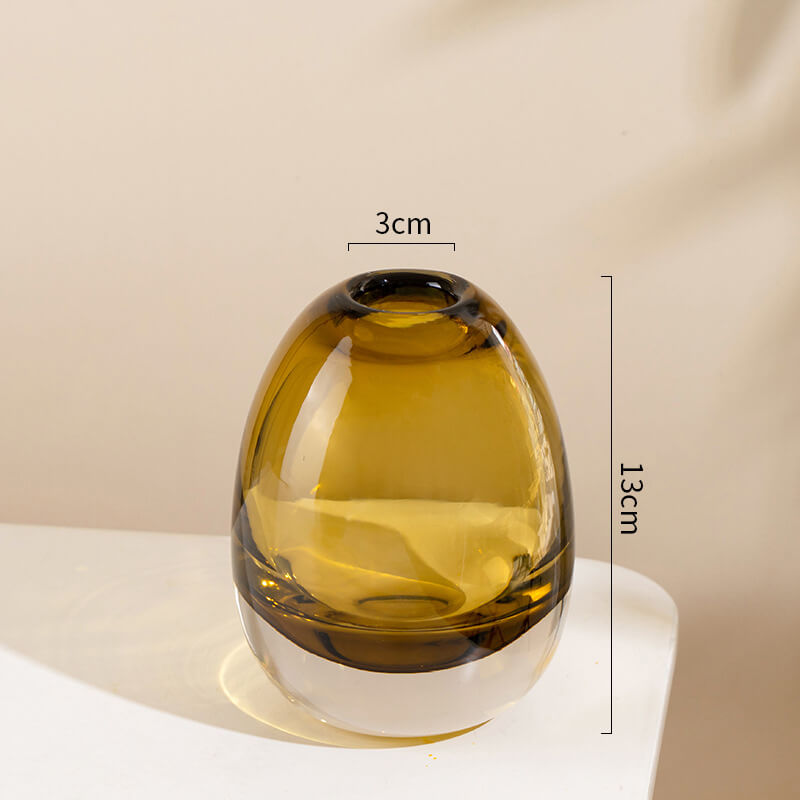 Vase en verre de pluie créatif Lighteme