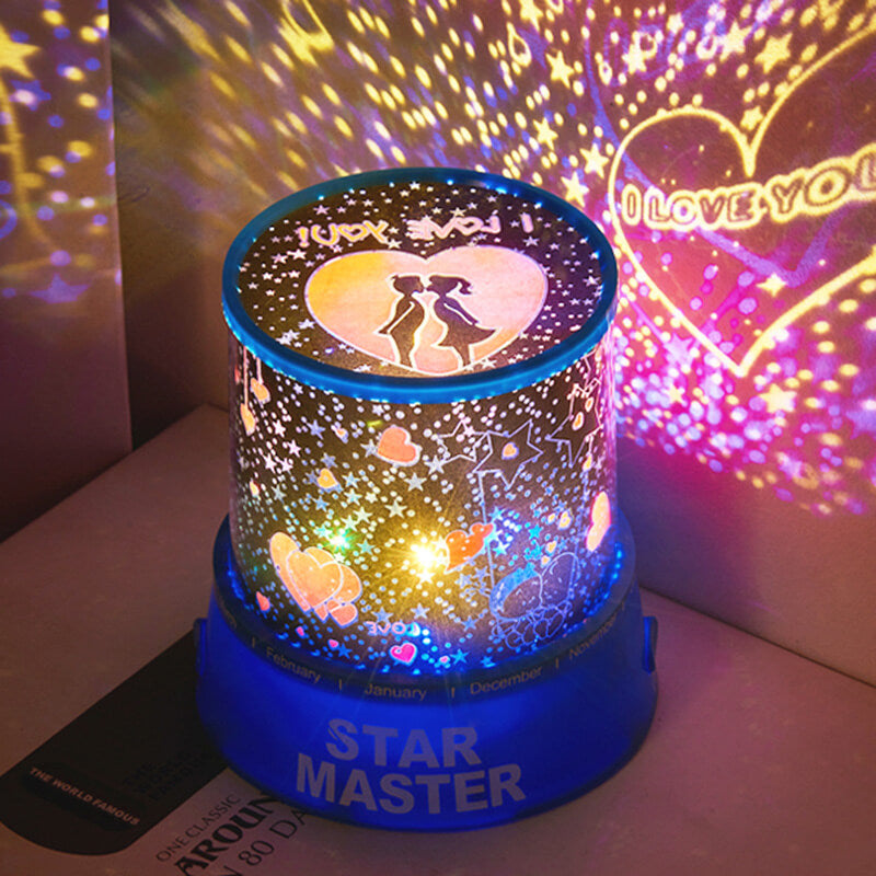 Lampe de projection de ciel étoilé rotative créative Lighteme
