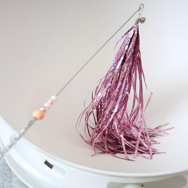 Lighteme Creative Sequin Tassel Cat Teaser Wand