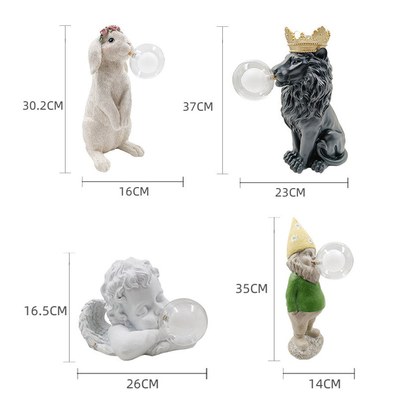 Lampe de table créative en forme d'animal Lighteme