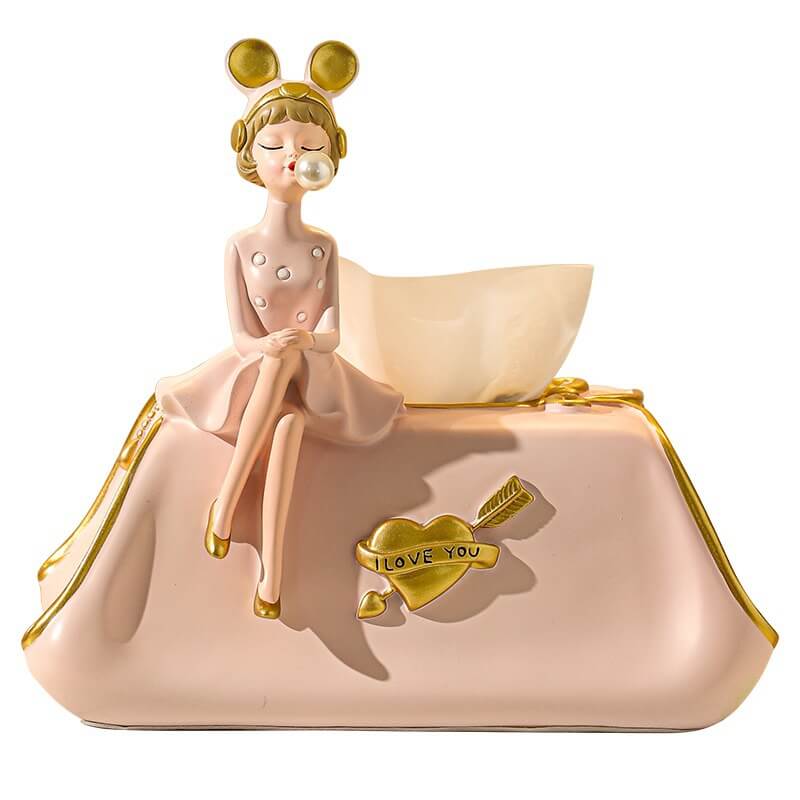 Lighteme Elegant Bubble Girl Tissue Box