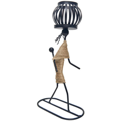 Lighteme Creative Iron Candle Holder