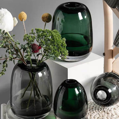 Vase en verre de pluie créatif Lighteme