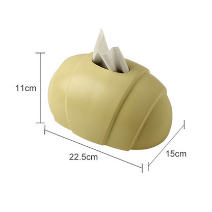 Lighteme Croissant Shaped Ceramic Tissue Storage Box