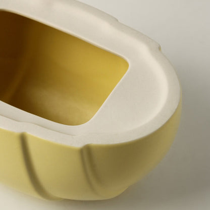 Lighteme Croissant Shaped Ceramic Tissue Storage Box