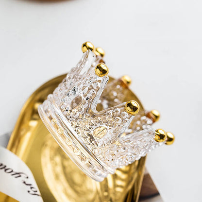 Lighteme Crown Glass Candle Holder