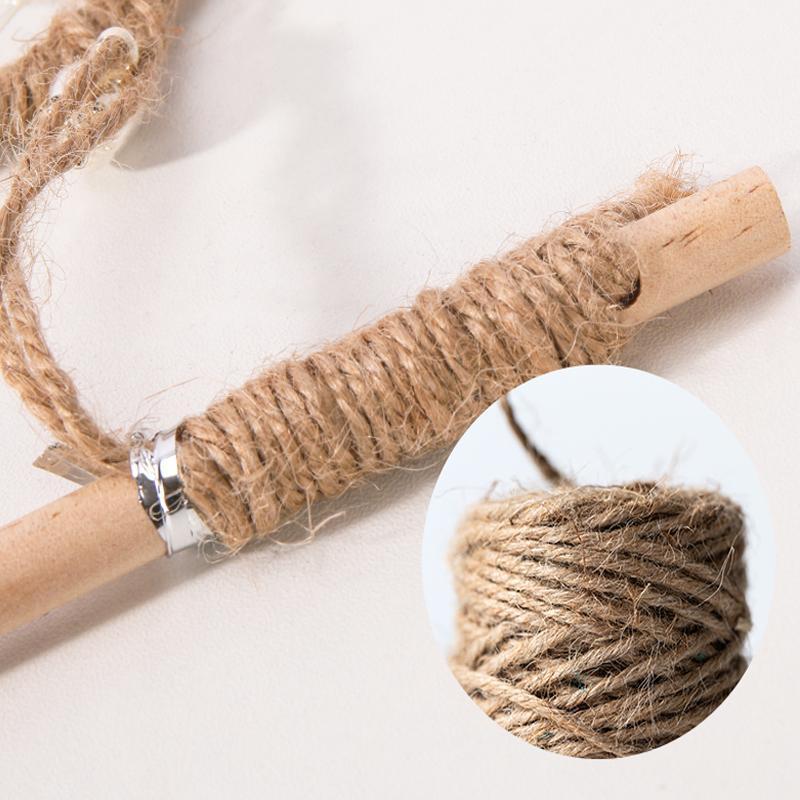Lighteme Crude Wood Interactive Cat Tease Stick (6 Types)