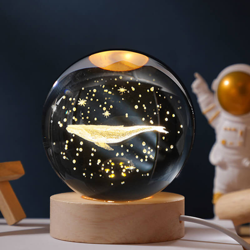 Lighteme Crystal Ball Night Light