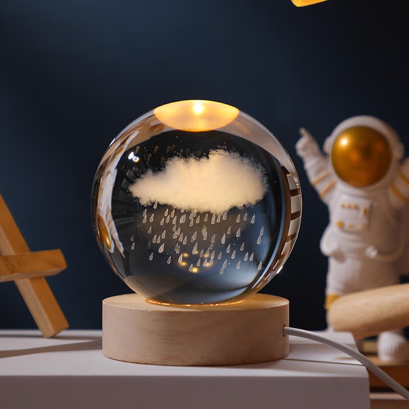 Lighteme Crystal Ball Night Light