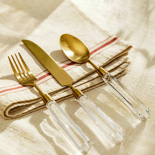 Ensemble de 3 couverts en cristal Lighteme
