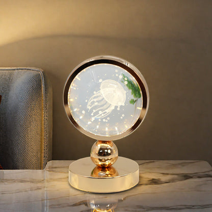 Lighteme Crystal Jellyfish Table Lamp