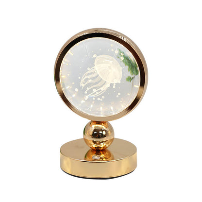 Lighteme Crystal Jellyfish Table Lamp