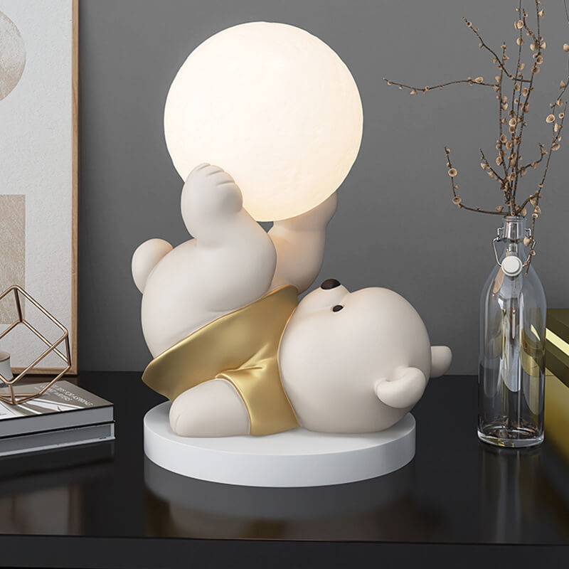 Lighteme Cute Bear Resin Night Lamp