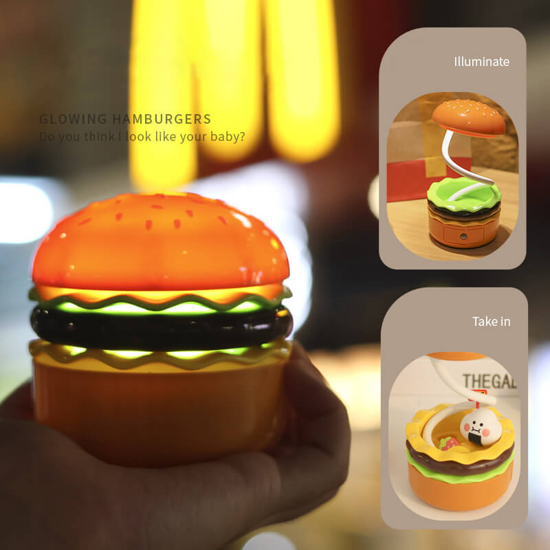 Lighteme Süßes Burger-Nachtlicht