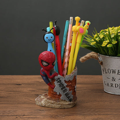 Lighteme Cute Cartoon Anime Pen Holder