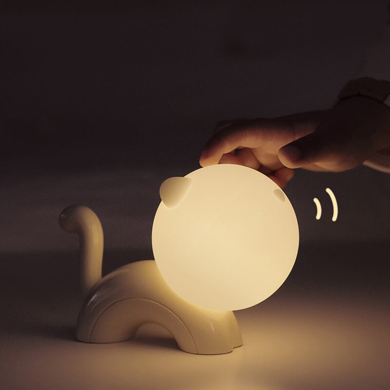 Lampe de nuit Lighteme en forme de chat mignon 