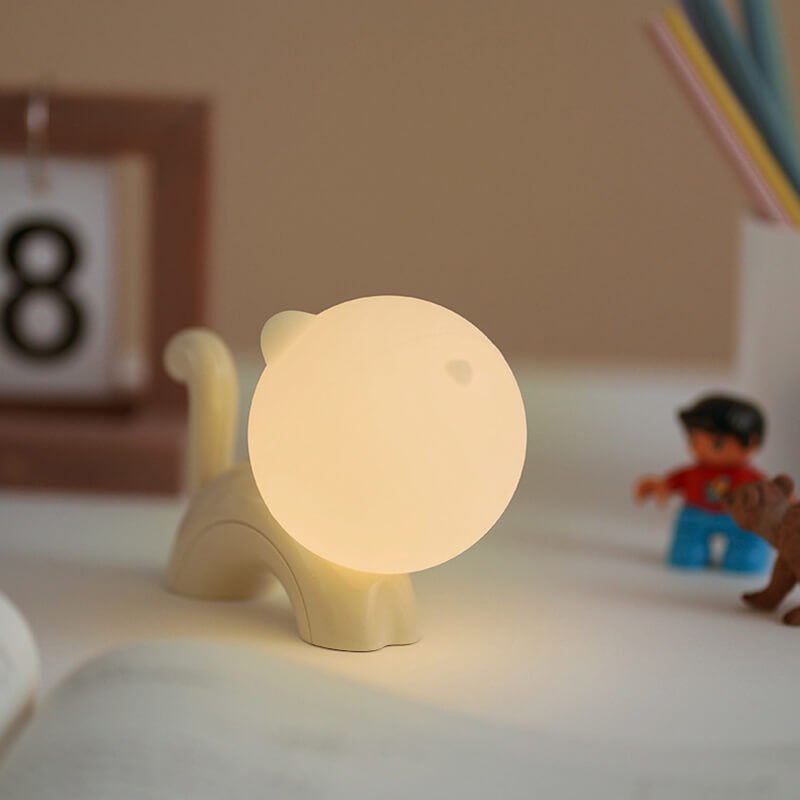 Lampe de nuit Lighteme en forme de chat mignon 