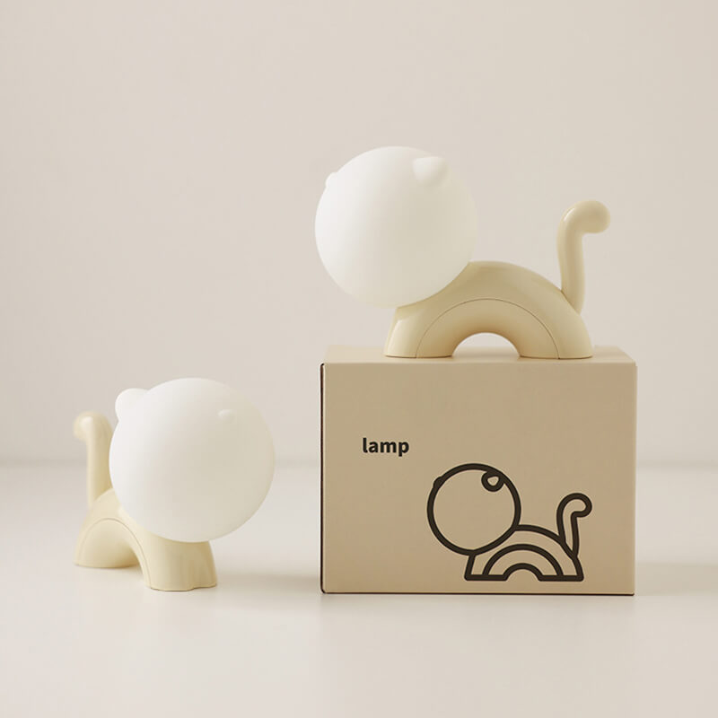 Lampe de nuit Lighteme en forme de chat mignon 
