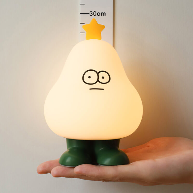 Lighteme Süße Weihnachtsbaum-Nachtlampe aus Silikon