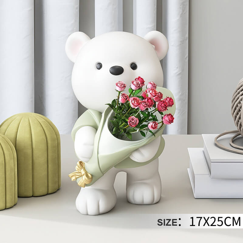 Lighteme Cute Bunny Vase Ornaments