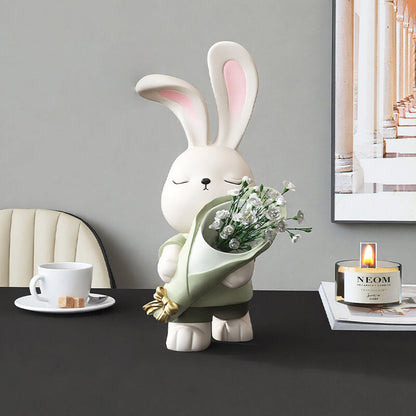 Lighteme Cute Bunny Vase Ornaments