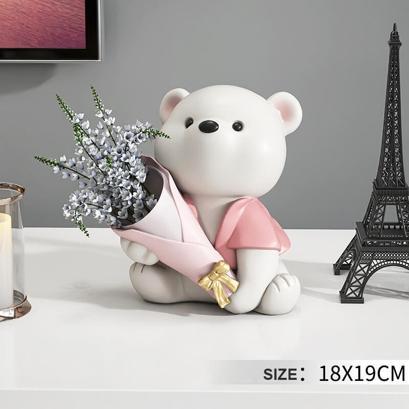Lighteme Cute Bunny Vase Ornaments