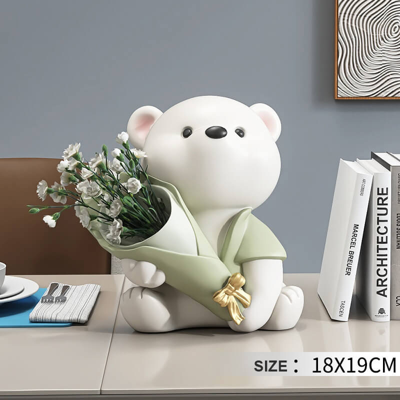 Lighteme Cute Bunny Vase Ornaments