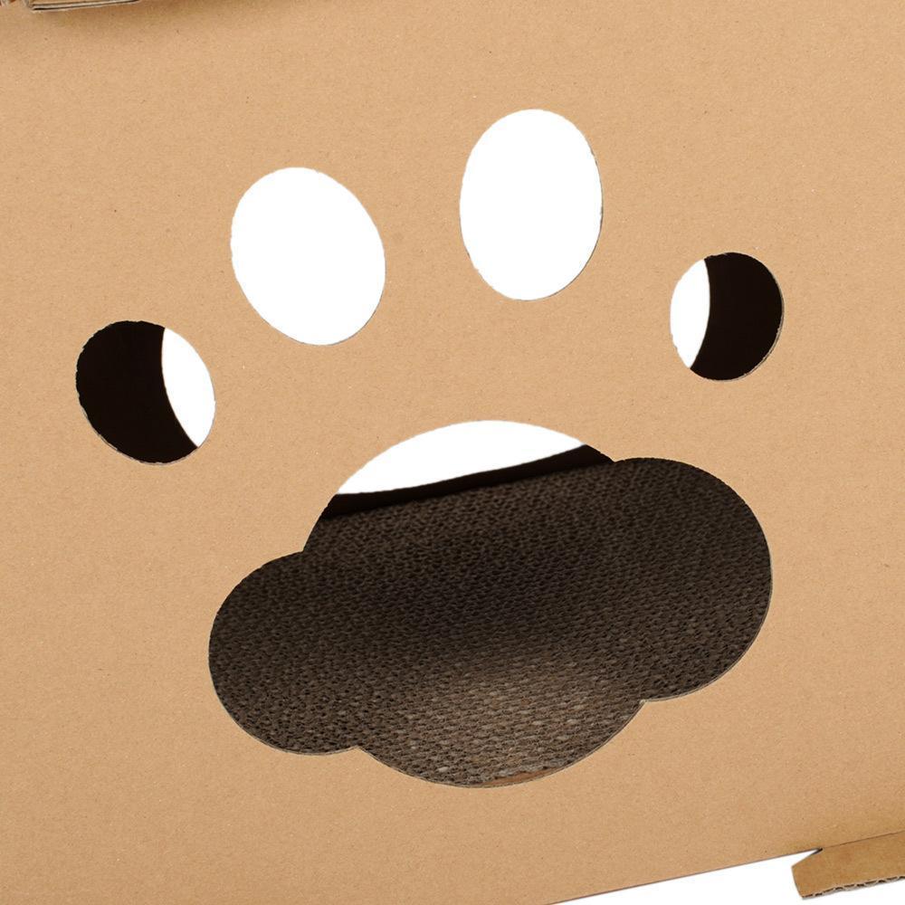 Lighteme DIY Corrugated Paper Cat Grinding Claws Nest