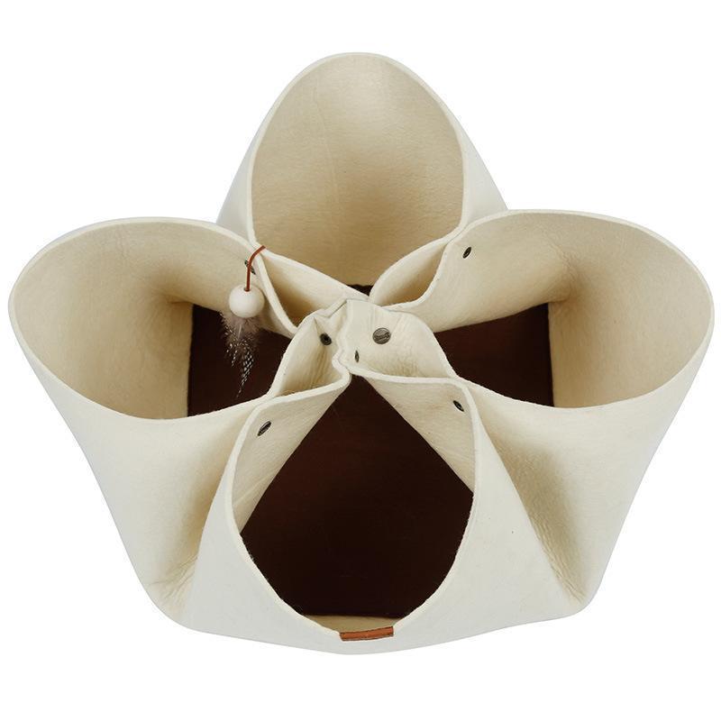 Lighteme DIY Diverse Petaloid Felt Cat Tunnel