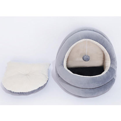 Lighteme Deluxe Washable Cat Warm House (2 colors & 2 sizes)