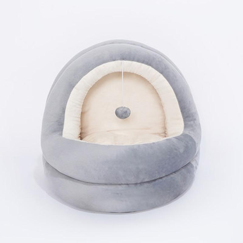Lighteme Deluxe Washable Cat Warm House (2 colors & 2 sizes)