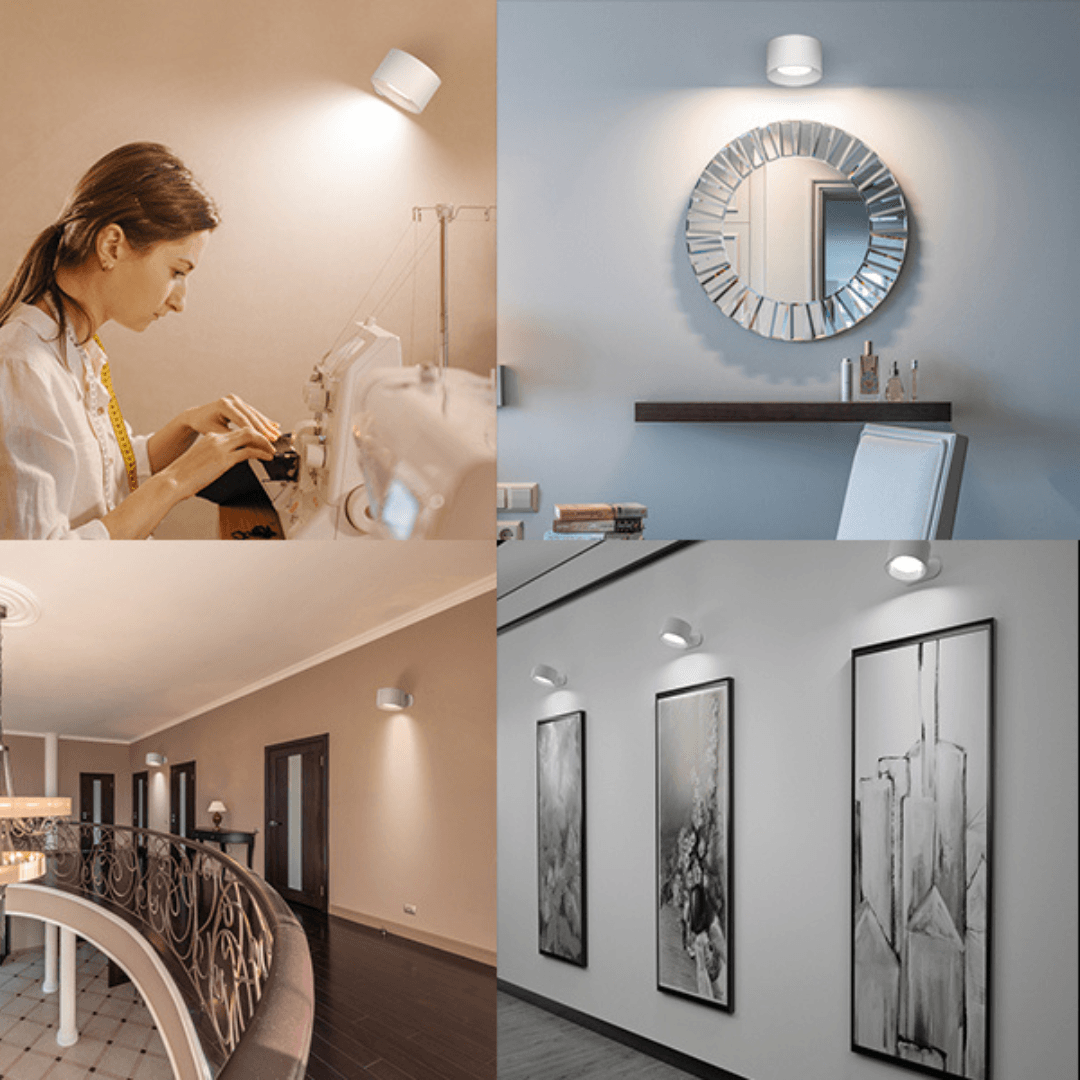 Lighteme LED wall light, wireless