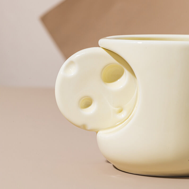 Lighteme Dessert Handle Ceramic Mug
