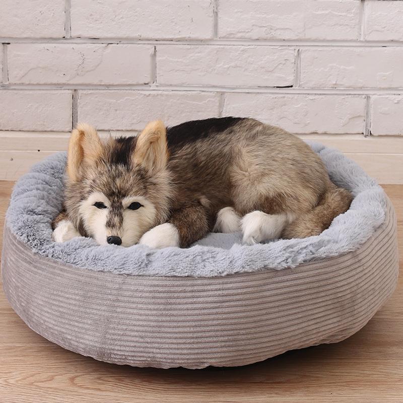 Lighteme Detachable Cushion Round Dog Bed