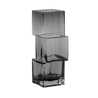Vase carré en verre disloqué Lighteme