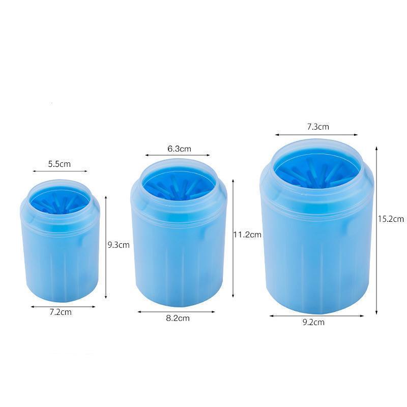 Lighteme Dog Dirty Paw Silicone 2 Cleaning Cups (3 colors & 3 sizes)