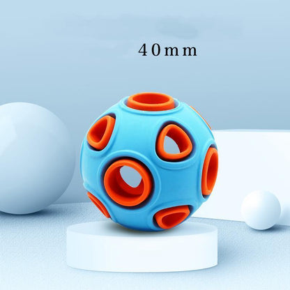 Lighteme Dog Playing Toy Bite Bouncing Ball (2 Colors & 2 Sizes & 3 Types)