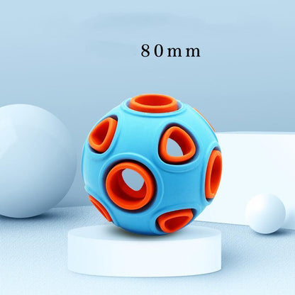 Lighteme Dog Playing Toy Bite Bouncing Ball (2 Colors & 2 Sizes & 3 Types)