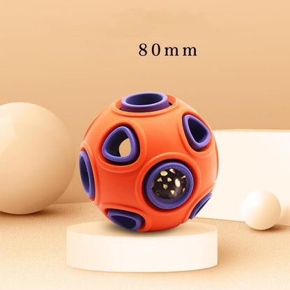 Lighteme Dog Playing Toy Bite Bouncing Ball (2 Colors & 2 Sizes & 3 Types)
