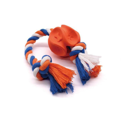 Lighteme Dog Rubber Rope Molar Clean Chew Toy (2 colors & 2 sizes)