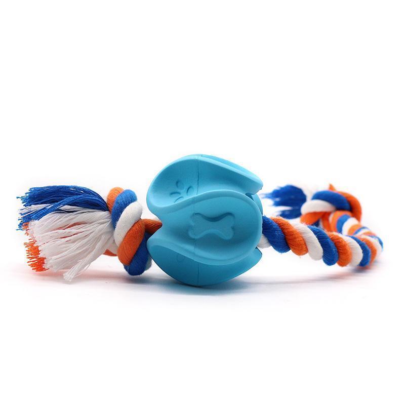 Lighteme Dog Rubber Rope Molar Clean Chew Toy (2 colors & 2 sizes)