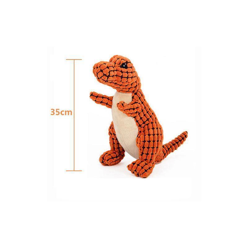 Lighteme Dog's Dinosaur Sound And Chew Toy (3 colors & 2 sizes)