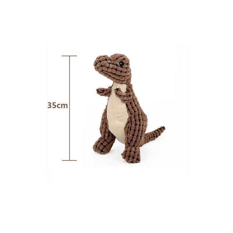 Lighteme Dog's Dinosaur Sound And Chew Toy (3 colors & 2 sizes)