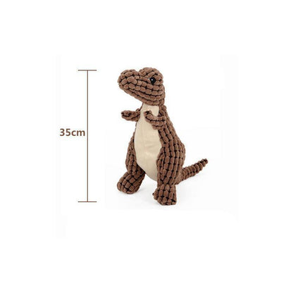 Lighteme Dog's Dinosaur Sound And Chew Toy (3 colors & 2 sizes)