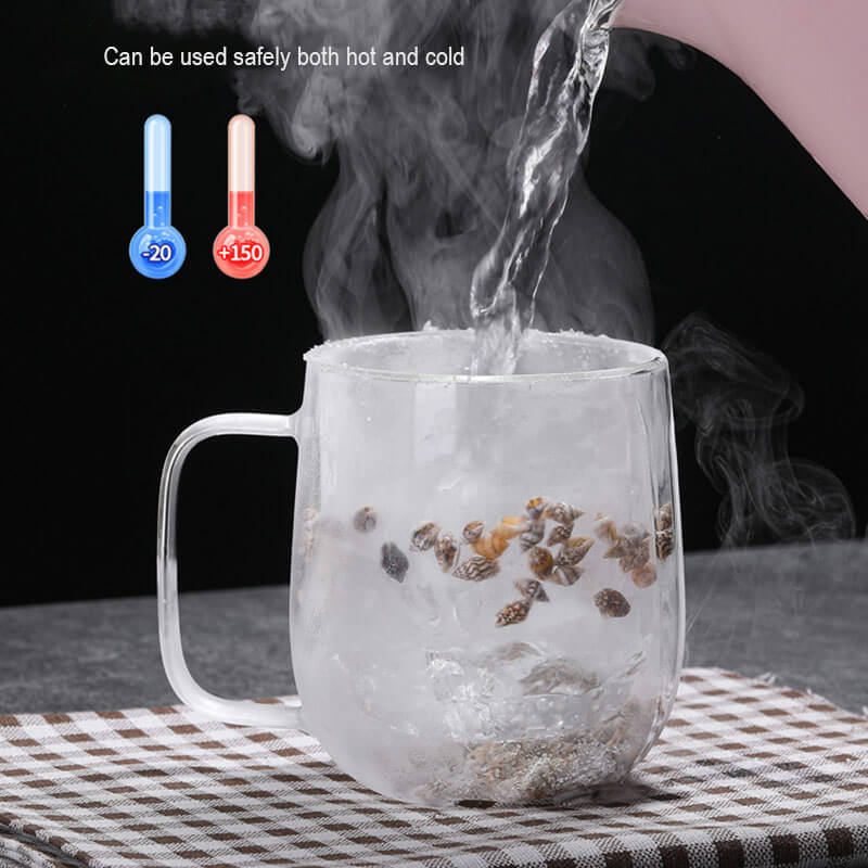 Lighteme Double Glass Flow Sand Flower Cup