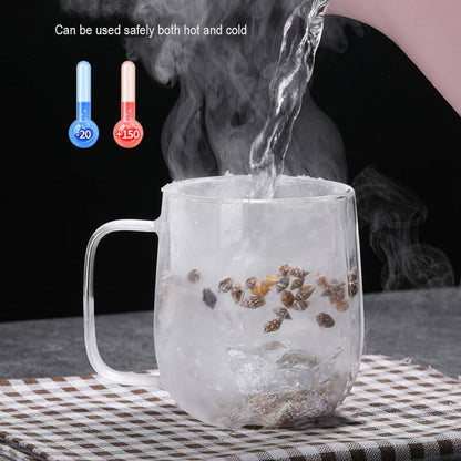 Lighteme Double Glass Flow Sand Flower Cup