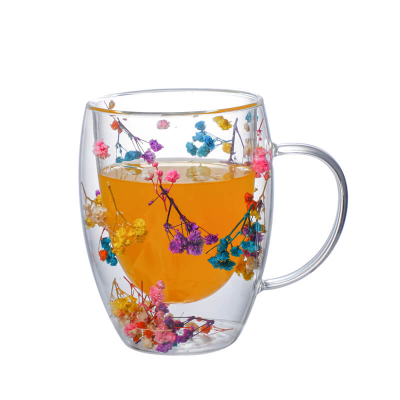 Lighteme Double Glass Flow Sand Flower Cup