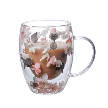 Lighteme Double Glass Flow Sand Flower Cup