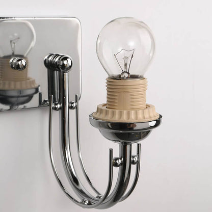 Lighteme Double Headed Bubble Pattern Glass Wall Lamp